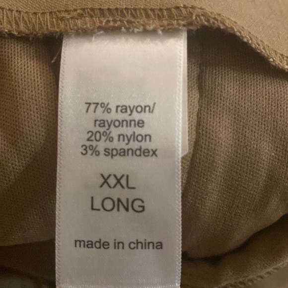 Maurices Bengaline Skinny High Rise Long Dress Pants, Size XXL, NWT - Picture 8 of 8